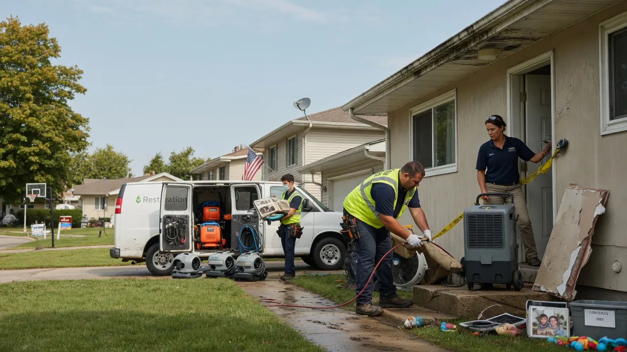 Water Damage Restoration in Shirley, IL near me